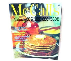 Vintage McCall's Cookless Cookbook 1965 Mixes, Canned Foods & Holiday Recipes